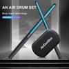 Professional Portable Air Drum Set Air Drum Foot Sensor Realistic Effect Virtual Drum Sticks Electronic Drum Set for Beginners