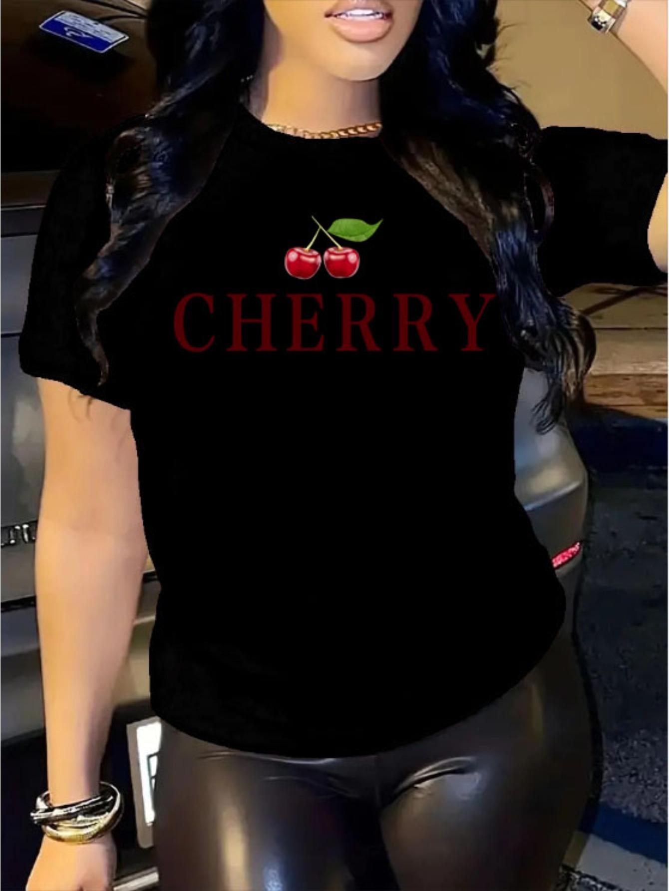 

Print TShirt and Comfortable Fit WomenS Fashion Trendy Aesthetic Clothes 4XL
