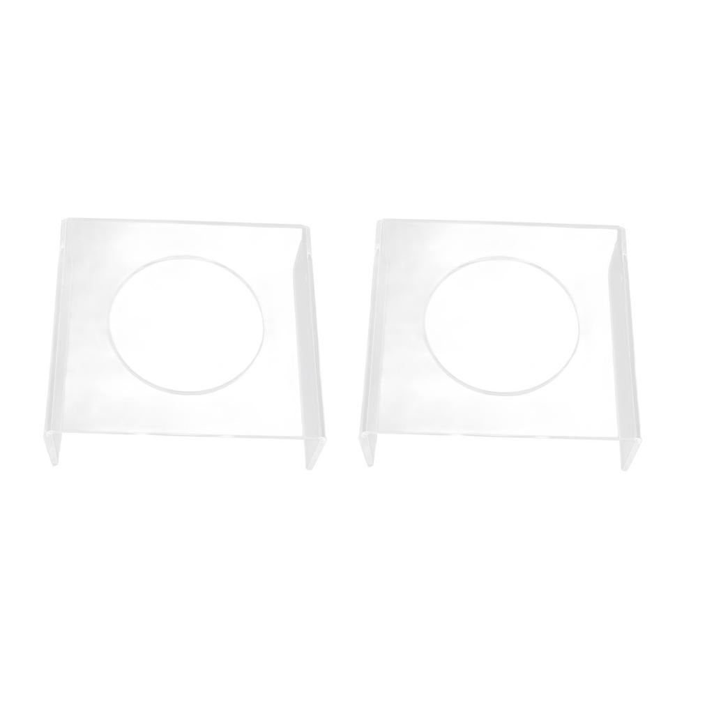 2PCS Football Stand Clear Display Holder Acrylic Stable Support Anti Scratch Versatile Display Rack for Basketball