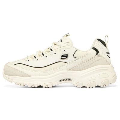 DLites 1.0 Wygodne Codzienne Niskie Buty Ojca Męskie Sneakersy Off-White Czarne 894112-NTBK