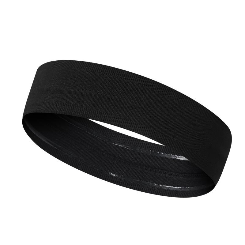 Bandeau de Sport Respirant Antidérapant en Silicone pour Hommes et Femmes - Haute Élasticité, Absorbant la Sueur pour le Yoga, le Fitness et la Course à Pied.