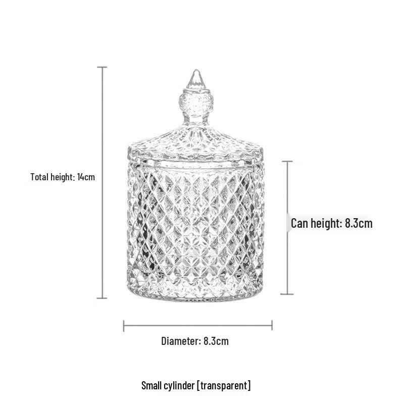 

Qianxing Crystal Glass Storage Jar Set