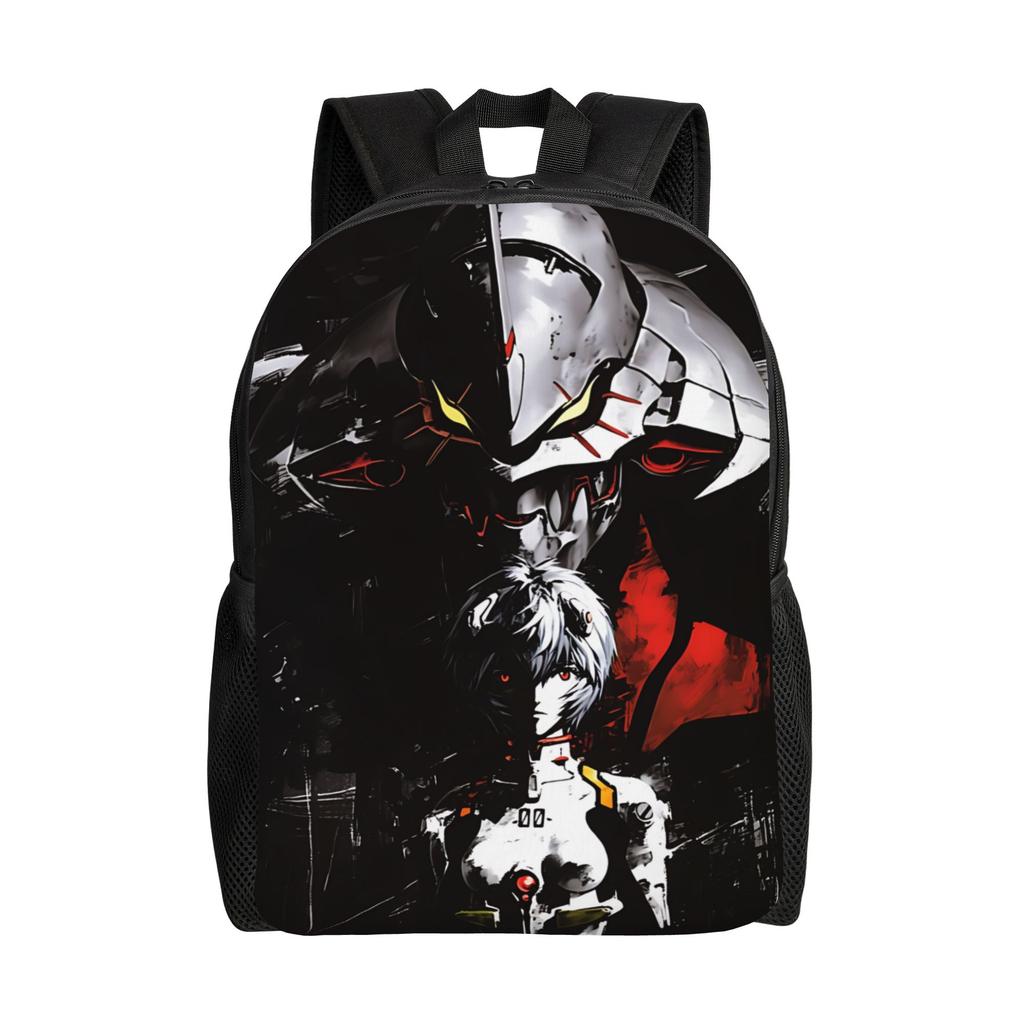 Zaino Neon Genesis Evangelion EVA Borsa Ita Ayanami Rei Mochila Quotidiano Scuola Superiore Robusto Zaino a Spalla