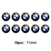 BAGH3 Car Sticker Car Key Shell Badge Sticker 3D Aluminum Auto Key Remote Fob Decals For BMW E46 E90 E60 F30 F10 E39 E36 F20 G30 G20 E