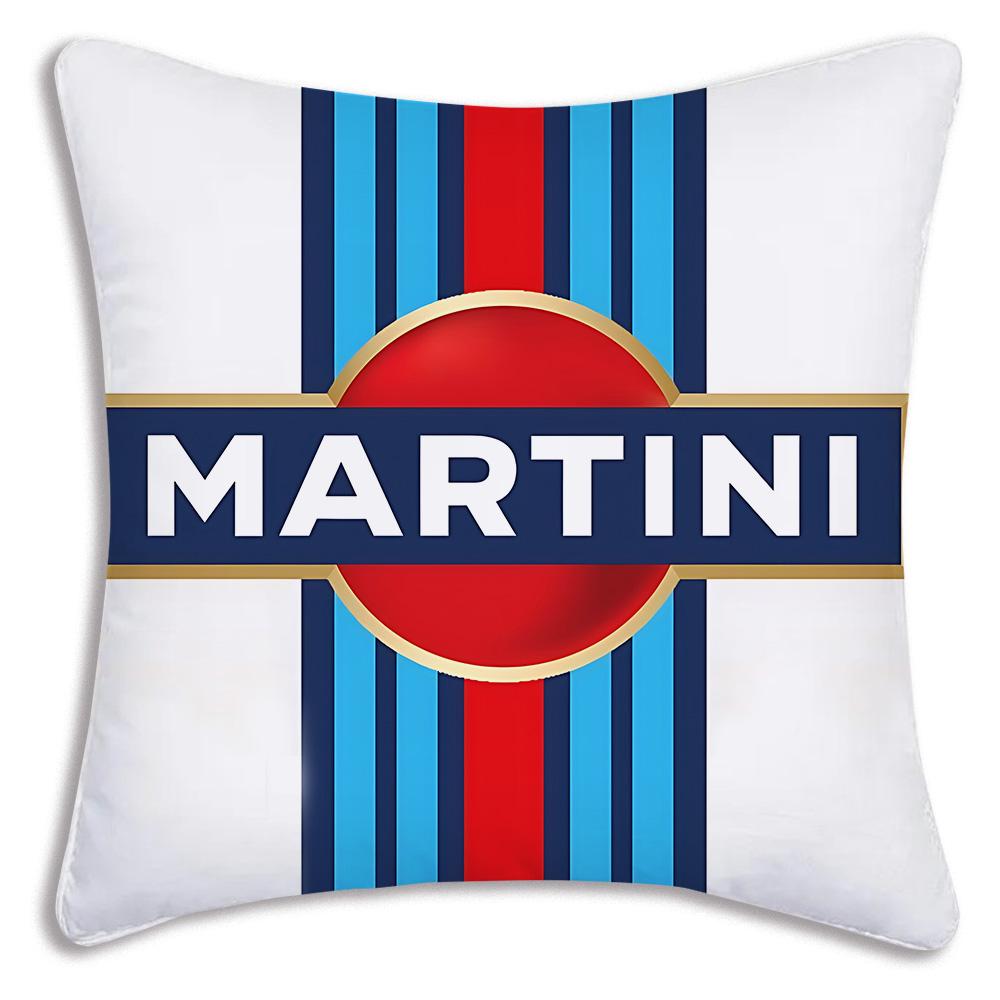 Racing For M-Martinis Pillow Covers Cartoon Sofa Decorative Home Double-sided Printing Short Plush Cute Cushion Cover