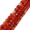 1 Strang/Lot 4 6 8 10 12 mm Schwarzer Naturstein Perlen Achate Yoga Spacer Runde Perlen für Schmuckherstellung DIY Halsketten Armbänder