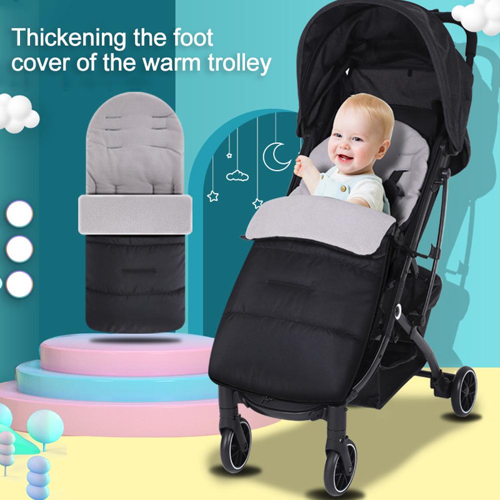 Bebek Arabası Uyku Tulumu Evrensel Bebek Arabası Ayak Örtüsü Rüzgar Geçirmez Su Geçirmez Kış Outdoor Bebek Arabası Battaniyesi için