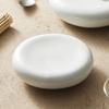 Molecular Tableware White Chinese-style Ceramic Special-shaped Dinner Plate Snacks Dish Hotel Restaurant Commercial Small Plate