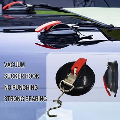 Anclaje de ventosa al vacío con gancho fijo, gancho de ventosa para correa de reloj de coche resistente, adecuado para baño de coche