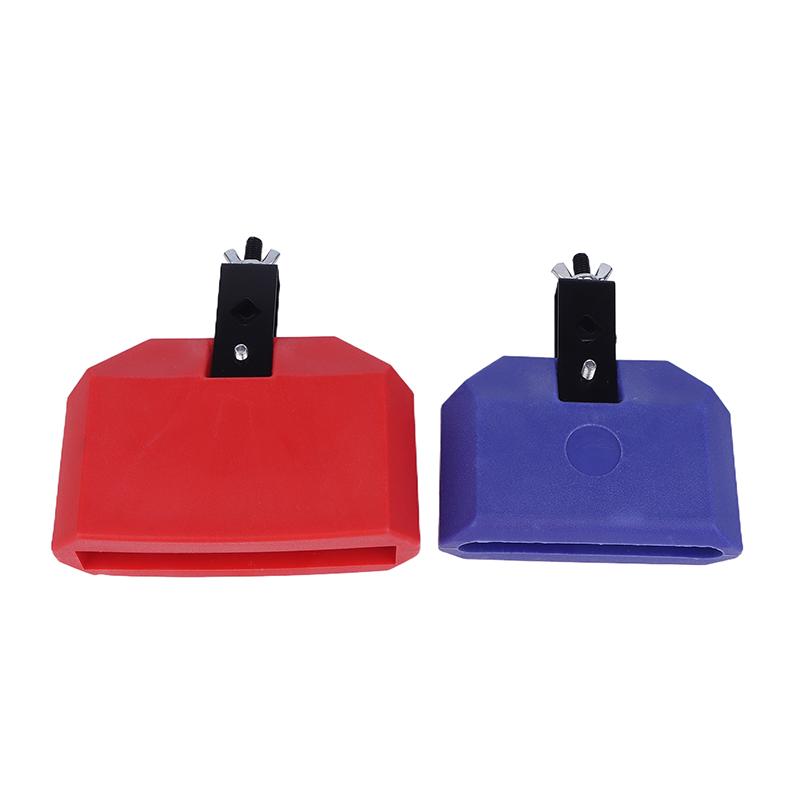 Cowbell Clapper Drum With 1 Hammer Pitched Durable Treble Jazz Drum Abs Bell Percussion Instruments Accessories Drums Part