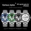 Watch Mens Quartz Sport Watch With Luminous Dial For Business Use
