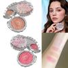 Shells Jewel Silk Satin Blush Long Lasting Highly Pigmented Smooth Velvet Finish Lightweight Face Cheek Makeup