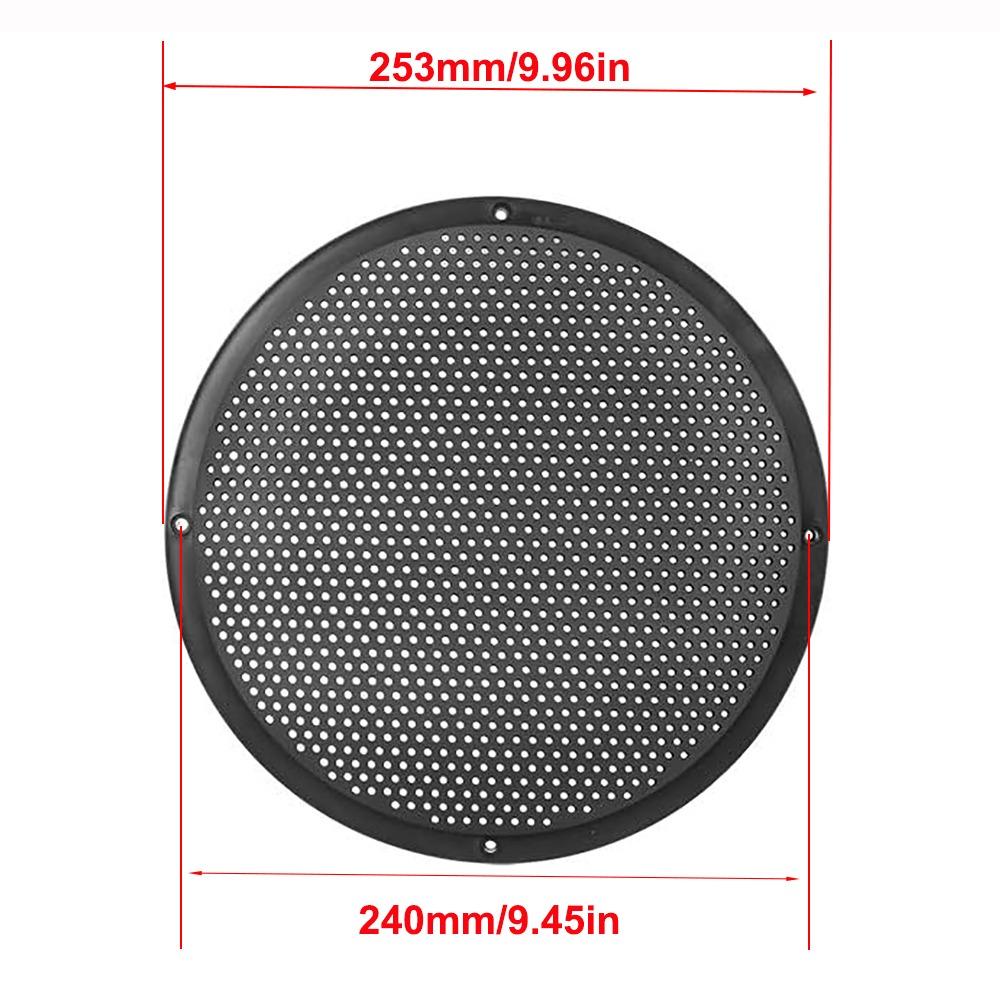 Plastic Speaker Grill Mesh Black Speaker Protector New Audio Speaker Cover
