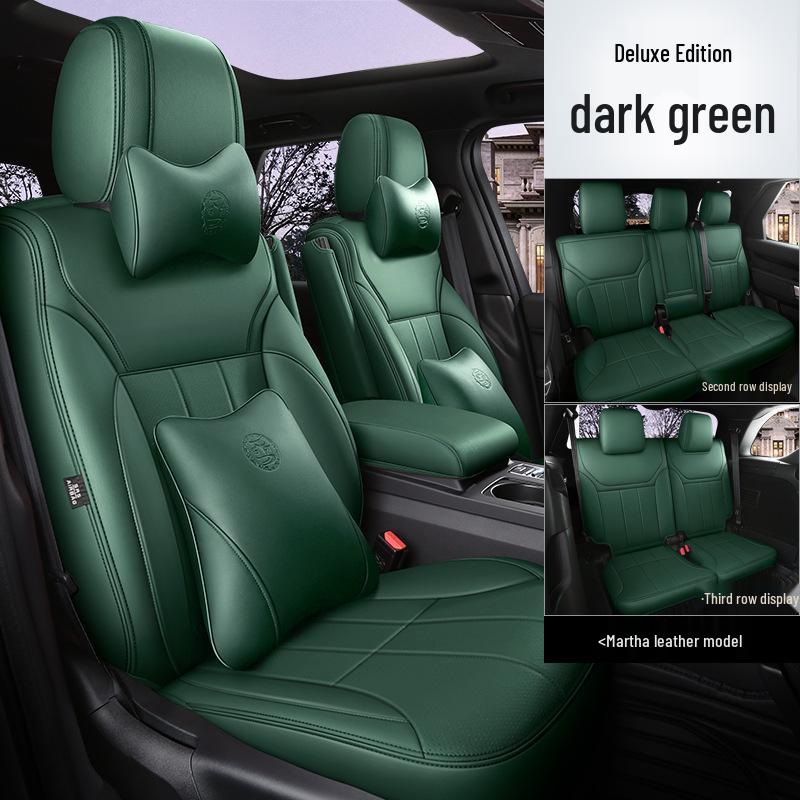 All-Season Universal Leather Seat Cover, Wear-Resistant, Full Coverage, Fits All Car Models