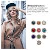 Sunflower Rhinestone Sewing Buttons Creative Small Lightweight Glass Crystal for DIY Sewing Crafts Decorative Accessories