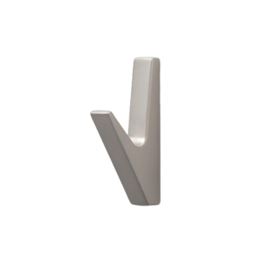 Wall Hook Y Shaped Metal Clothes Hooks Universal Use for Wardrobe Bathroom Kitchen Door Entryway Matte Brushed