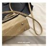 Retro Commuter Texture Lock Buckle Gentle Temperament Handbag Versatile Crossbody Lock Buckle Bag