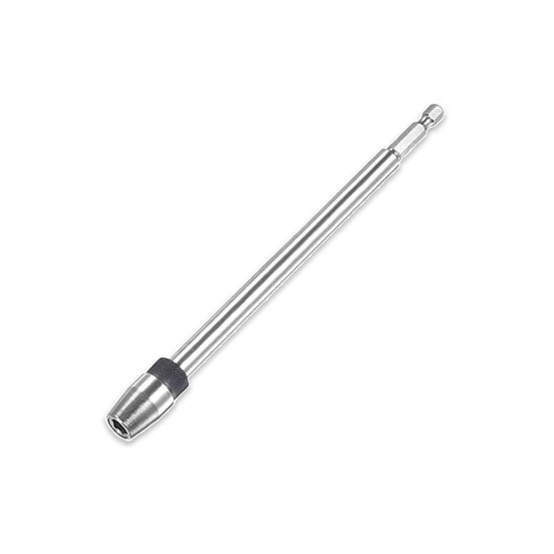 Quick Changes Hexagonal Shank Bit Holder Extension Bar with Extended Reach Suitable for Tight Spaces Enhances Durability