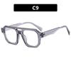Double beam irregular sunglasses personalized punk fashion sunglasses ins European and American catwalk sunglasses men