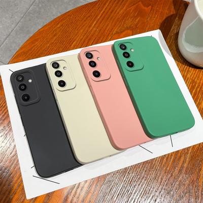 Premium Solid Color Phone Case For Samsung Galaxy M16 F16 F06 M06 A06 S25 Edge 5G Soft Matte Silicone High Quality Anti Drop Shell For Samsung Housing