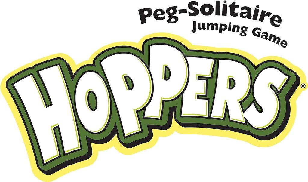 ThinkFun "Hoppers" Game (76347) for ages 5 and up. [Educational game to develop spatial calculation skills. A great gift for birthdays and Christmas.]