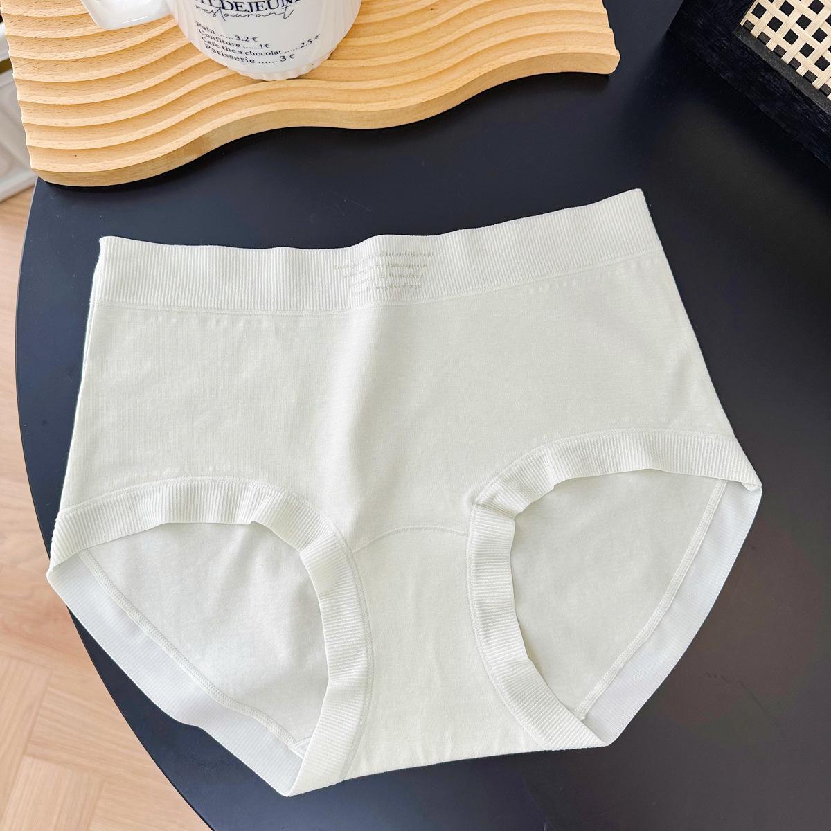 

Влюбляться: Удобное женское нижнее белье из антибактериального хлопка с низкой влагопоглощаемостью, класс А, средне-высокая талия, длинный шаговый шов XL