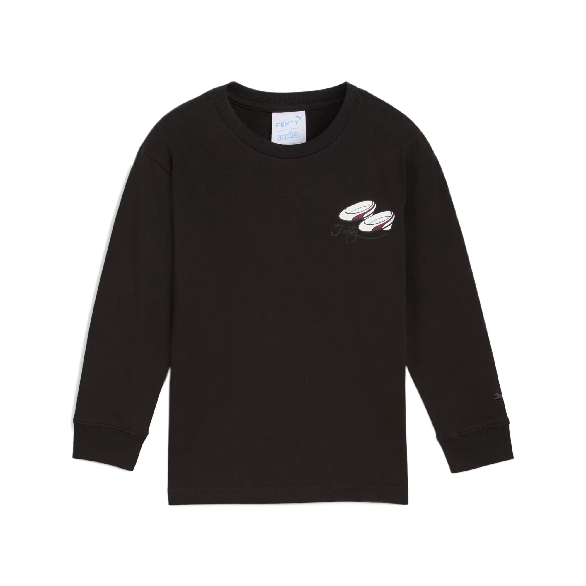 PUMA x LANJINGLING,LIANMINGKUAN Shirt Fenty Smurfs Children Aged 3 7 Years Old 633554-01 110