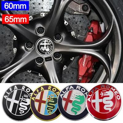 Naklejki na Dekielki Piasty Kół Samochodowych 60mm/65mm dla Giulia Giulietta 159 156 MITO Stelvio 147 Sportiva Akcesoria