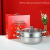 Thickened Stainless Steel Steamer & Soup Pot