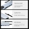 USB 8 in 1 Typ C 3 1 zu 4k HdTV Hub Adapter mit SD TF RJ45 Kartenleser PD schnelle Ladung für Macbook Notebook Computer