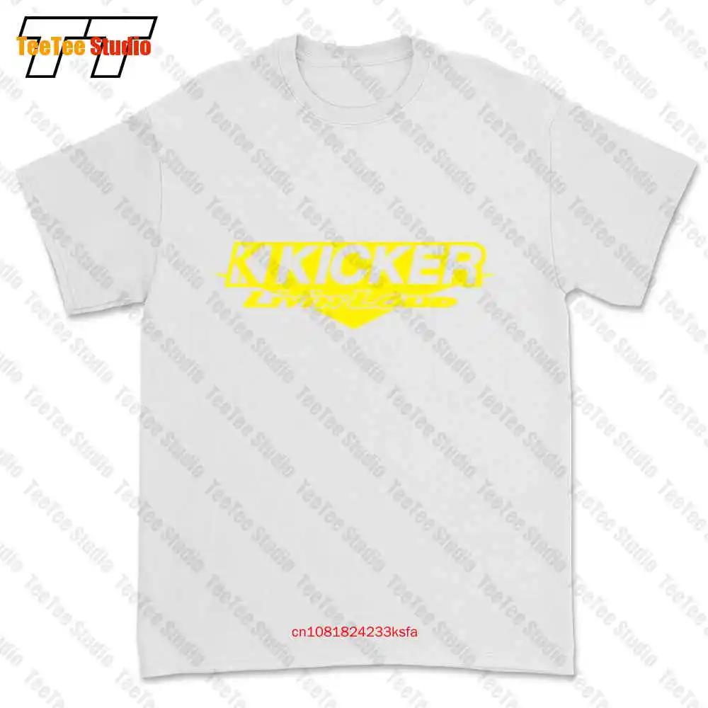 Kicker Livin Loud Audio Logo Speakers Amplifiers Car Subwoofers Tshirt Tee 1IM4