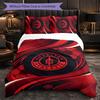 Biancheria da letto a tema Charlton Athletic FC Set 3 Pezzi Copripiumino Biancheria da letto Decorativa Per Camera Adolescenti Decorazione Casa