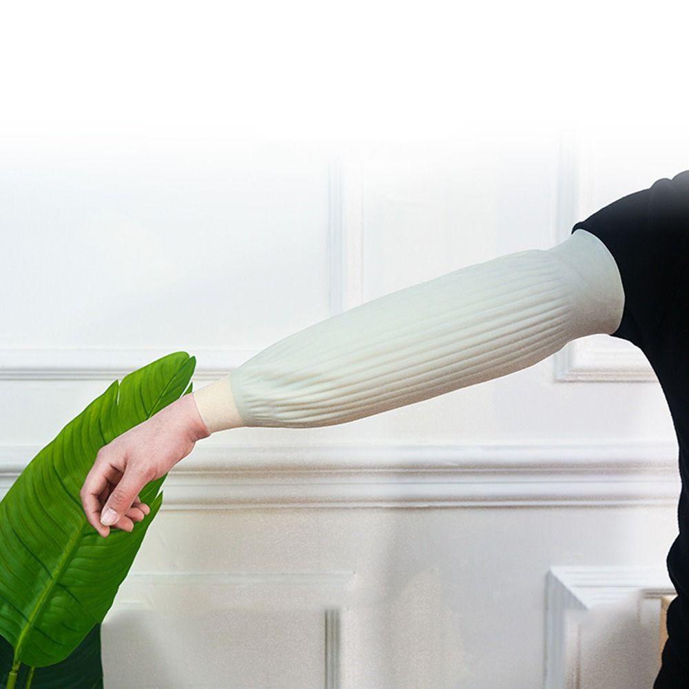 Waterproof Latex Arm Sleeves Thickened Arm Protector Durable Housekeeping Sleeve Cover  Household