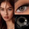 EYESHARE Natural Colored Contact Lenses for Eyes Fashion Brown Softlenses 1pair Beautiful Pupils Brown Color Lenses Yearly Use