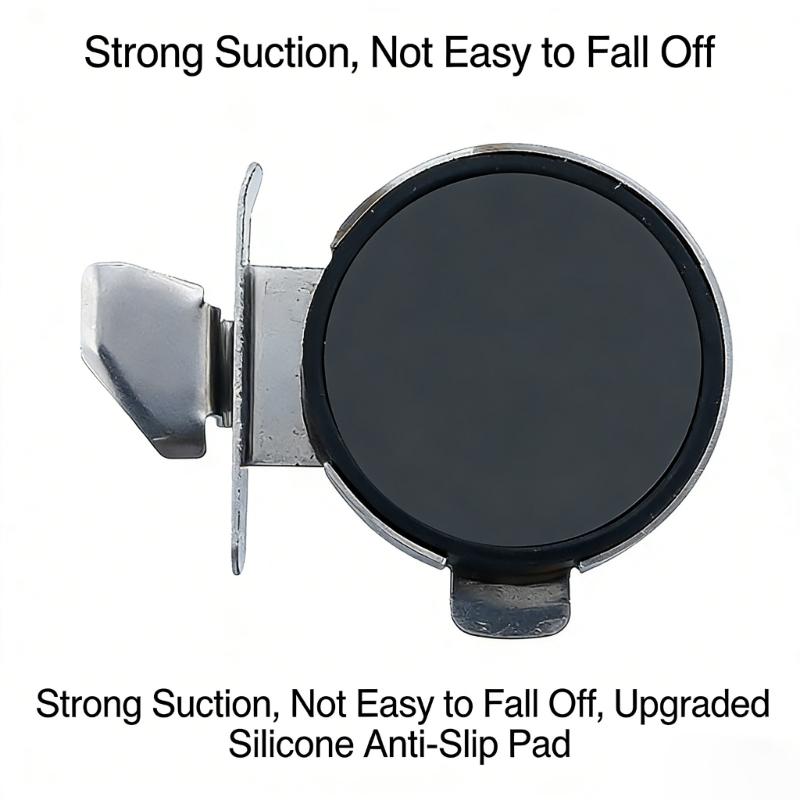 Verstellbare Dicke Nähnahtführung Kreisform Metall Magnetische Nahtführung zum Säumen Gerade/Geschwungene Nähte