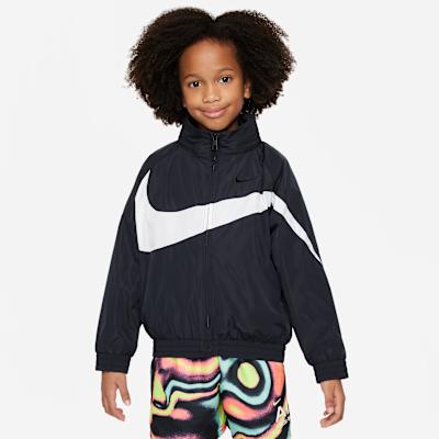 Nike Jackets & Coats Swoosh Black Kids 7