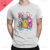 Fashionable Cotton T Shirt Adventure Time Cartoon Printing Shirt for Men Summer Street Wear New Trend Casual Unisex Clothes Tops