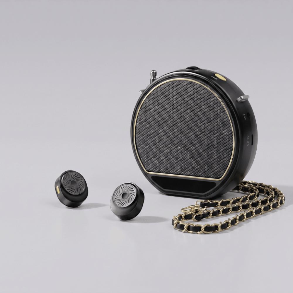 Magnetic Clip Portable Lavalier Microphone DSP Noise Reduction Lapel Microphone Teaching