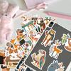 50-Set Minimalist Children's Storybook Cartoon Stickers - Fun DIY Decals