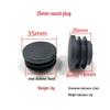 10-100mm Plastic End Cap Inner Plug for Round Tubes
