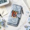 Cute Racer Girl Printed Wallet Fashion Multi Card Long Purse for Ladies