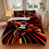 3pcs Flash Superhero Cover Set,Soft Comfortable Duvet Cover,Guest Room (1*Duvet Cover + 2*Pillowcases, Without Core) yy251024063