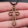 Kreuz Ankh Antikes Ägyptisches Amulett Anhänger Antike Bronze Metall Brautkragen Halskette Bestseller