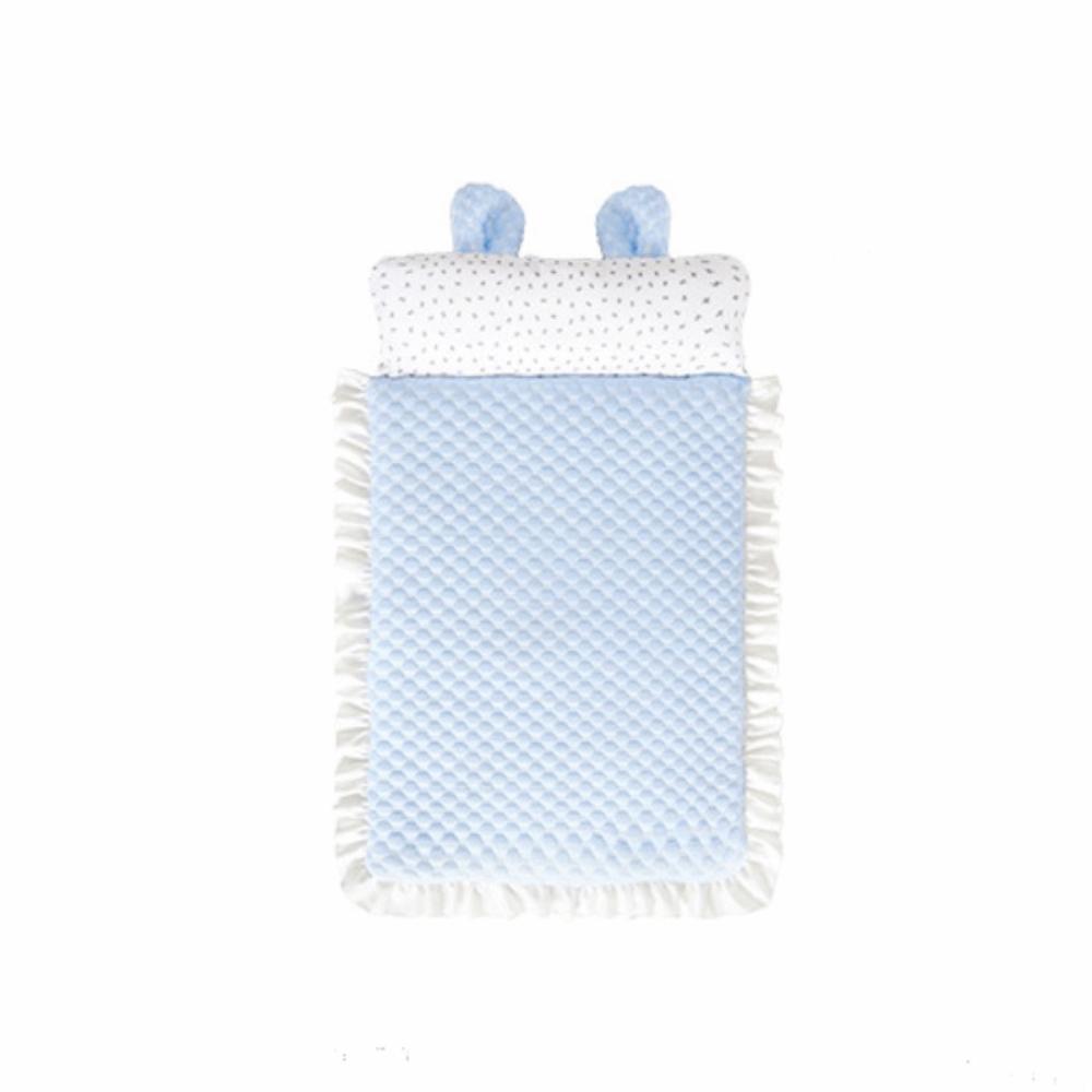 Ice Silk Fabric Breathable Dog Bed Skin Friendly Dog Bed Flounce Cooling Pet Bed  Indoor Use