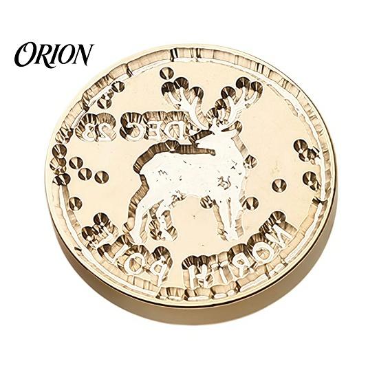 Metal Wax Stamp Head Brass Seal Heads, Alphabet Christmas Embossed Sealing Wedding Invitation for Envelope Gift Wrapping Journal Scrapbook Decor