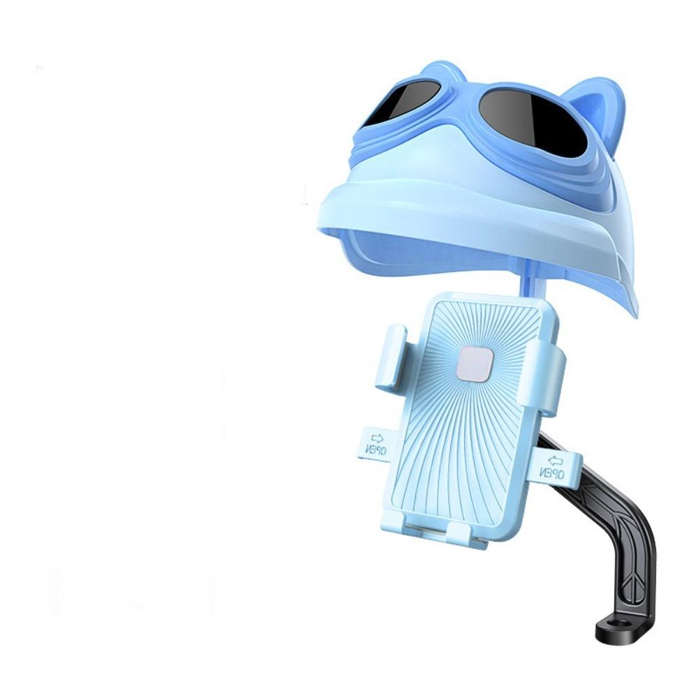 Waterproof Motorcycle Mobile Phone Holder With Sun Visor Electric Bicycle Phone Bracket  Sport Bike