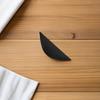 6Pcs Plastic Adhesive Edge Pull Handles Crescent Semicircle Kitchen Cabinet Cupboard Wardrobe Drawer Door Furniture Hardware