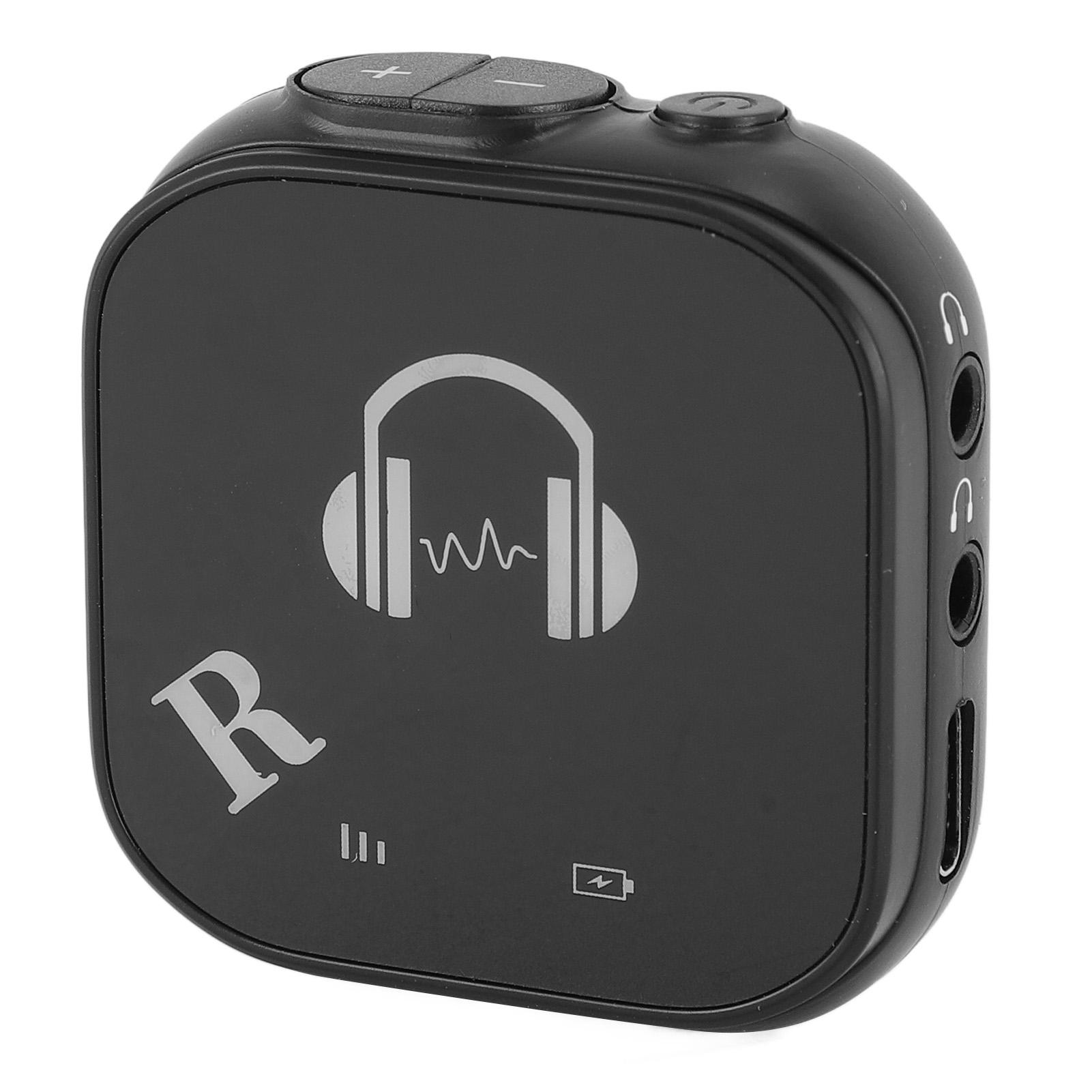 

Беспроводной ушной приемник 5.8G Передача 500 мАч Аккумулятор Профессиональный ушной приемник для студийной сцены