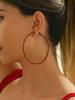 Minimalist Style Multiple Thin Hoops Earrings, Daily Wear For Women