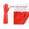 Waterproof Washing Dishes Gloves Red Gauntlet Durable Cleaning Gloves  for Cleaning Work